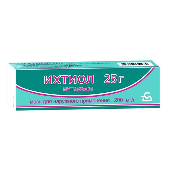 ИХТИОЛ мазь (туба) 20% 25г