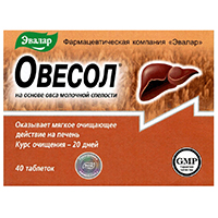 ОВЕСОЛ (БАД) таб 250мг 40 шт.